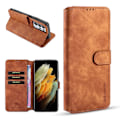 Pikkukuva 1 / 2: DG.MING Samsung Galaxy S21 Ultra Retro Case - Ruskea Brown