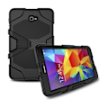Miniatyrbillede 1 af 2: Holdbart Absalon cover til Samsung Galaxy Tab A 10.1 (2016) - Sort Black
