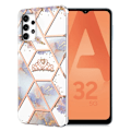 Miniatyrbild 1 av 2: Marmormotiv Samsung Galaxy A32 5G skal - Marmor / Krona multifärg