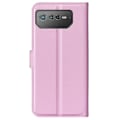 Miniatyrbillede 2 af 2: Klassisk ASUS Rog Phone 6 Flip Etui - Lyserød Pink