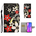 Miniatyrbillede 1 af 2: Wonderland Xiaomi Redmi 9C Flip etui - Smukke blomster Multicolor