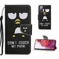 Wonderland Samsung Galaxy S20 FE 5G / S20 Fe Flippetui - Don't Touch My Phone Black