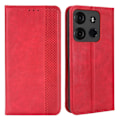 Pikkukuva 1 / 2: Bofink Vintage Tecno Spark Go 2023 Nahkakotelo - Punainen Red