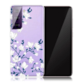 Pikkukuva 1 / 2: Deco Samsung Galaxy S21 kotelo - Valkoinen kukka White