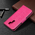 Miniatyrbild 2 av 2: Butterfly läder Xiaomi Redmi 9 fodral - Rosa Rosa