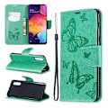 Pikkukuva 1 / 2: Butterfly Samsung Galaxy A50 kotelot - Vihreä Green