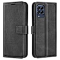 Pikkukuva 1 / 2: Samsung Galaxy M53 5G nahkainen lompakokkotelo - Musta Black