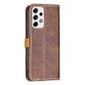 Pikkukuva 2 / 2: BINFEN kaksivärinen nahkakotelo Samsung Galaxy A53 5G - Kahvi Brown