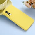 Miniatyrbillede 2 af 2: Matte Liquid OnePlus Nord 2 5G silikone cover - Gul Yellow