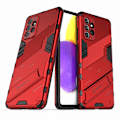Pikkukuva 1 / 2: Iskunkestävä hybridikotelo Samsung Galaxy A72 5G - Punainen Red