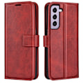 Pikkukuva 1 / 2: Lompakko Nahkakotelo For Samsung Galaxy S23 - Punainen Red
