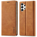 Miniatyrbillede 1 af 2: LC.IMEEKE Samsung Galaxy A13 4G flip etui - Brun Brown