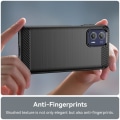 Pikkukuva 5 / 6: Carbon Flex Suojakotelo Motorola Moto G73 - Musta Black
