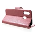 Miniatyrbild 2 av 2: Butterfly läder Samsung Galaxy A40 fodral - Rosa Rosa