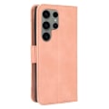 Miniatyrbillede 2 af 6: Stilfuldt Læder Etui med Pung til Samsung Galaxy S23 Ultra - Lyserød Pink