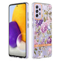 Pikkukuva 1 / 2: Erittäin ohut ja kestävä pehmeä kansi Samsung Galaxy A72 5G:lle - Violetti Pioni Purple