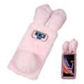 Miniatyrbild 1 av 2: Fluffy Rabbit Samsung Galaxy Note9 skal - Rosa Rosa