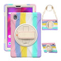 Miniatyrbillede 2 af 2: Lenovo Tab M10 FHD Plus hybrid silikoneetui - Multifarvet Multicolor