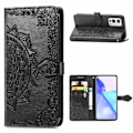 Miniatyrbillede 1 af 2: Mandala OnePlus 9 Flip Etui - Sort Black