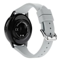 Miniatyrbild 1 av 2: 20 mm universal klockarmband i silikon - Ljusgrå Silvergrå