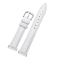 Pikkukuva 1 / 2: Fitbit Sense / Versa 3 aito nahkakellon hihna - Valkoinen White