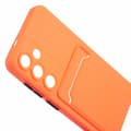 Pikkukuva 2 / 2: Samsung Galaxy A35 kuori korttipaikalla - Oranssi Orange