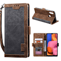 Miniatyrbillede 1 af 2: Surburbian Samsung Galaxy A20s flip etui - Grå Silver grey