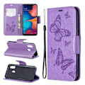 Miniatyrbillede 1 af 2: Butterfly Samsung Galaxy A20e etui - Lilla Purple