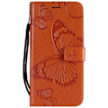 Miniatyrbild 1 av 2: Butterfly läder iPhone Xs Max fodral - Orange Orange