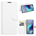 Miniatyrbillede 1 af 2: Classic Motorola Moto G100 / Edge S Flip etui - Hvid White