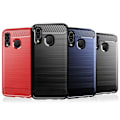 Pikkukuva 2 / 2: Carbon Flex Suojakotelo Samsung Galaxy A40 - Musta Black