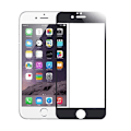 Miniatyrbillede 1 af 2: Skærmbeskyttelse i hærdet glas (sort) til iPhone 6 Black