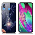 Miniatyrbillede 2 af 2: Fantasy Samsung Galaxy A40 cover - Lyn Hjort Blue