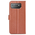 Miniatyrbillede 2 af 2: Klassisk ASUS Rog Phone 6 Flip Etui - Brun Brown
