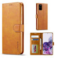 Miniatyrbillede 1 af 2: LC.IMEEKE Samsung Galaxy S20 Plus Flip Etui - Brun Brown