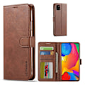 Pikkukuva 1 / 2: LC.IMEEKE Samsung Galaxy Note 10 Lite Flip kotelot - Kahvi Brown