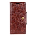 Miniatyrbillede 2 af 2: Sony Xperia 10 Plus tekstureret læder etui - Brun Brown