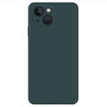 Miniatyrbillede 1 af 5: Skråt gummicover mod fald til iPhone 13 - Sortgrønt Green