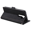 Miniatyrbillede 2 af 2: Surburbian Xiaomi Redmi 9 Flip etui - Sort Black