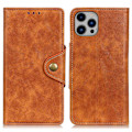 Pikkukuva 1 / 2: Alpha iPhone 14 Plus nahkainen läppäkotelo - Ruskea Brown