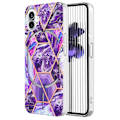 Pikkukuva 1 / 2: Marble Nothing Phone (1) Suojakotelo - Tumma Violetti Purple