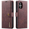 Miniatyrbillede 1 af 2: DG.Ming OnePlus Nord N20 5G 2-in-1 Pung Etui - Rød Red