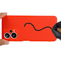 Pikkukuva 4 / 6: Matta nestesilikoninen kuori Xiaomi Poco X5 / Xiaomi Redmi Note 12 - Punainen Red