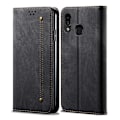 Miniatyrbillede 2 af 2: Jeans Samsung Galaxy A30 etui - Sort Black