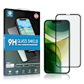 Miniatyrbillede 1 af 2: MOCOLO HD skærmbeskytter af hærdet glas til iPhone 13 Mini Transparent