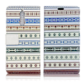 Miniatyrbillede 1 af 2: Huawei Mate 10 Lite Etui med charmerende motiv - Vandret mønster Multicolor