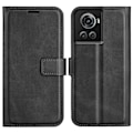 Miniatyrbillede 1 af 2: OnePlus 10R / OnePlus Ace læderetui med pung - Sort Black