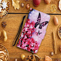 Pikkukuva 2 / 2: Wonderland Samsung Galaxy S20 FE 5G / Samsung Galaxy S20 FE flip kuoret - Punainen Kukka Ja Perhonen Red