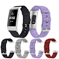 Pikkukuva 2 / 2: Fitbit Charge 4 / 3 kestävä ranneke - Musta Black