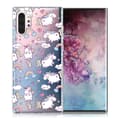Miniatyrbilde 1 av 2: Deco Samsung Galaxy Note 10 Pro deksel - Enhjørning og regnbue Multicolor
